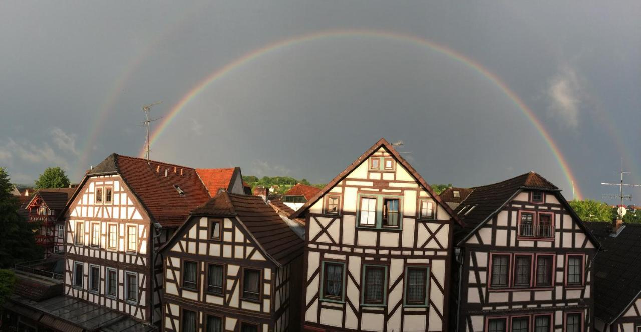 Hotel Im Hochzeitshaus ชอทเทน ภายนอก รูปภาพ